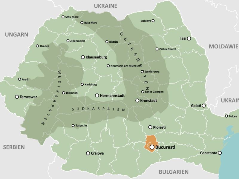 planungsregion bukarest ilfov rumaenien
