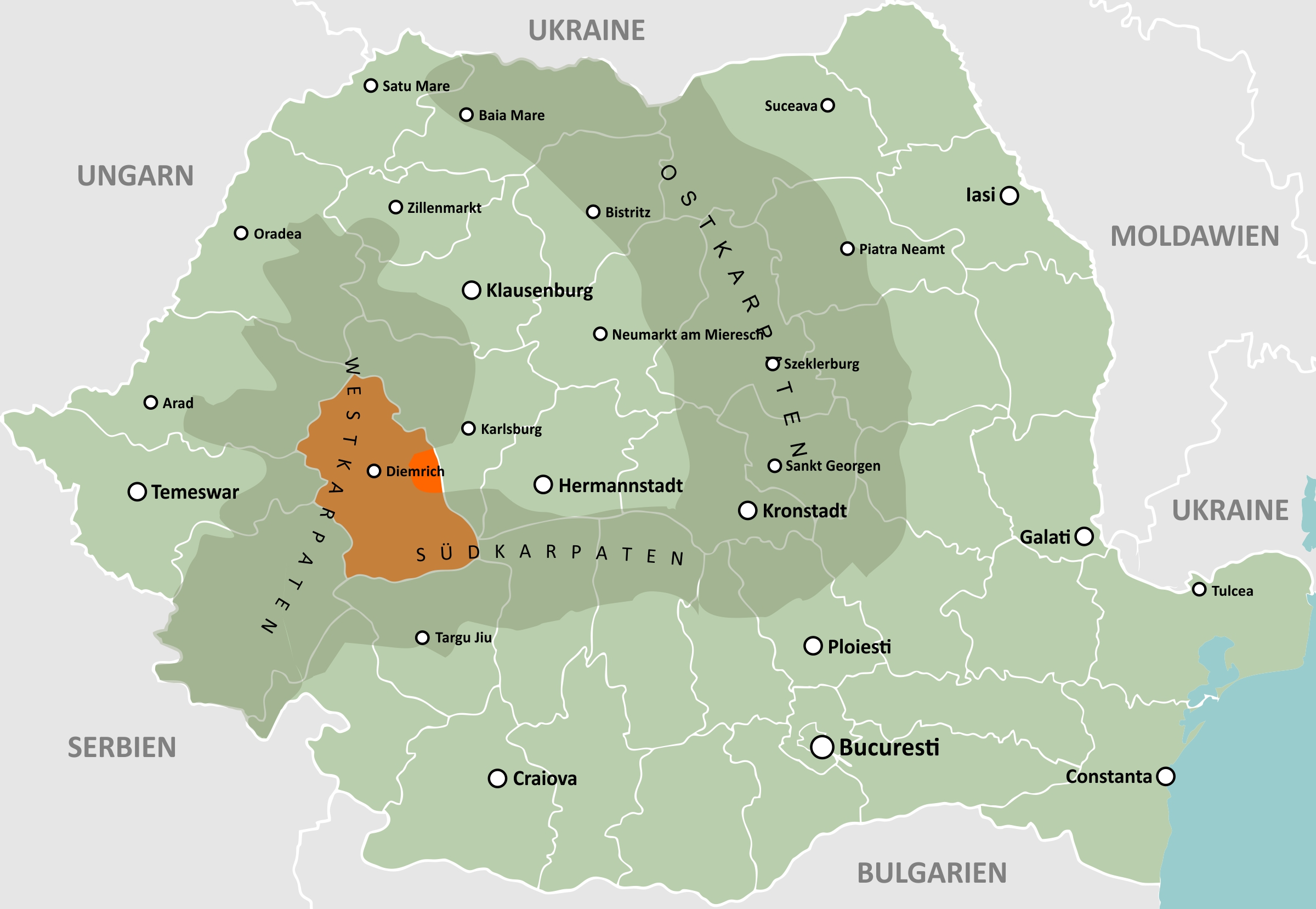 Kreis Hunedoara in Rumänien - Immobilien, Urlaub, Auswanderung
