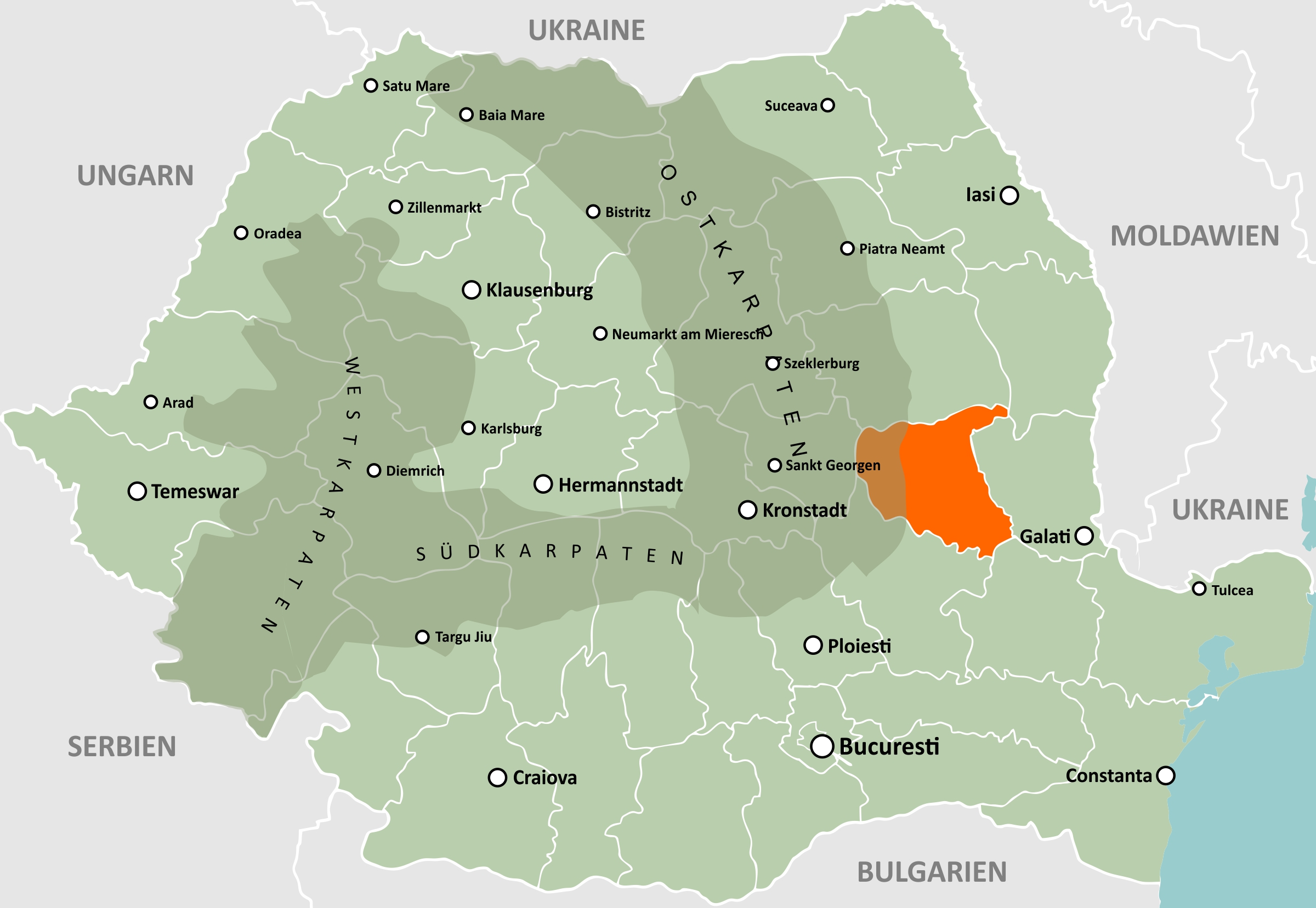 Kreis Vrancea in Rumänien - Immobilien, Urlaub, Auswanderung
