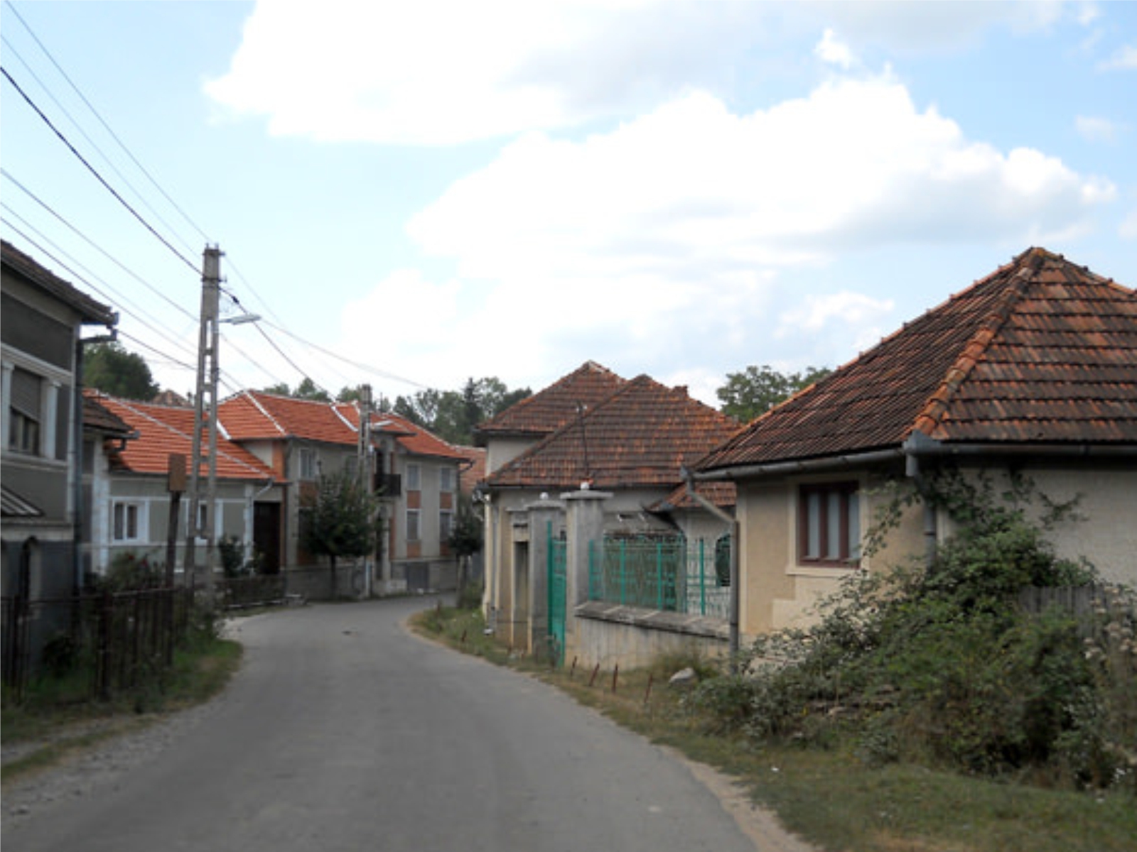 Dorf Călugări im Deutschen Siedlungsgebiet Apuseni-Gebirge in Rumänien