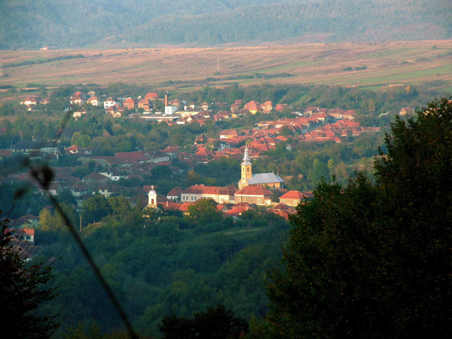 Kleinstadt Vașcău im Deutschen Siedlungsgebiet Apuseni-Gebirge in Rumänien