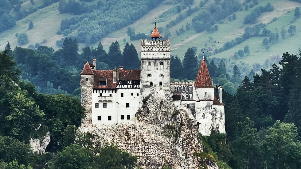 Schloss Bran (Törzburg, Castelul Bran) in Rumänien
